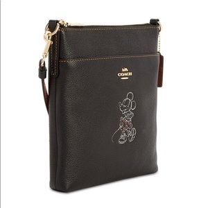 Coach Minnie Motif Messenger Crossbody